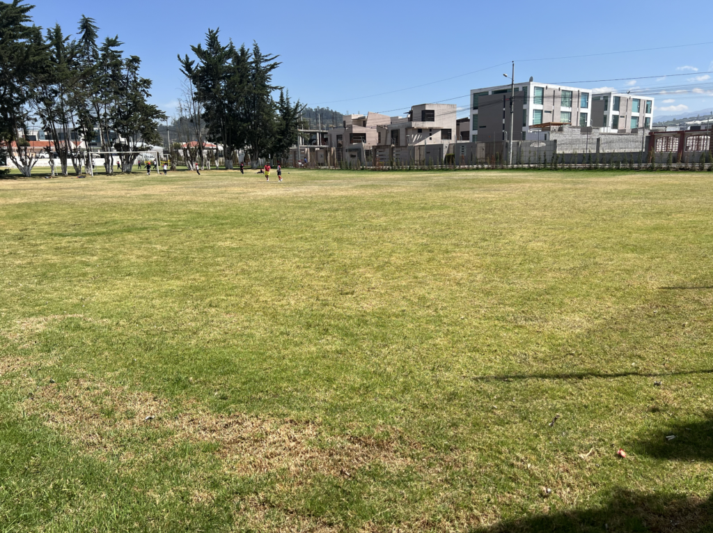 Canchas de la unidad Educativa Ligami